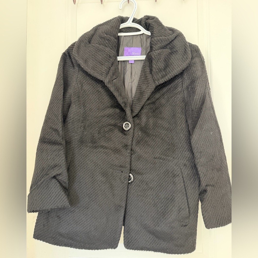 Elegant Black Women's Coat